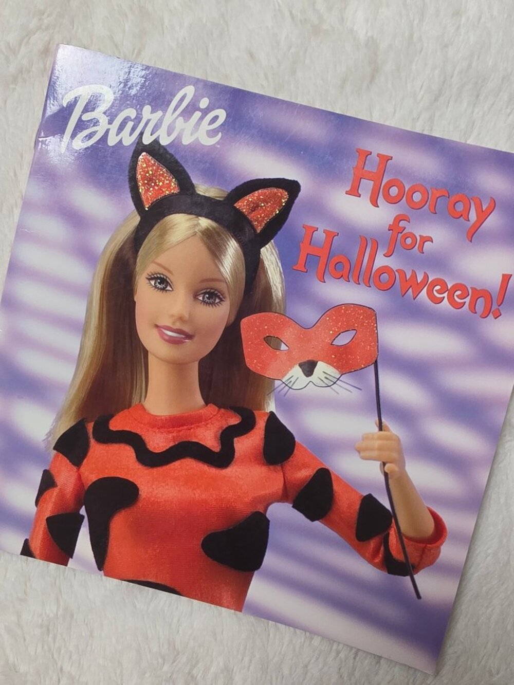 Barbie Hooray For Halloween Book Vintage 2004 Golden Look-Look Paperback